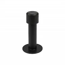 Упор дверной настенный DFIX/W85 INOX BL-24 черный