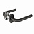 Ручка раздельная R.DSS201-0201P/19 INOX 201 BLACK (овальное основание)
