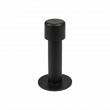 Упор дверной настенный DFIX/W85 INOX BL-24 черный